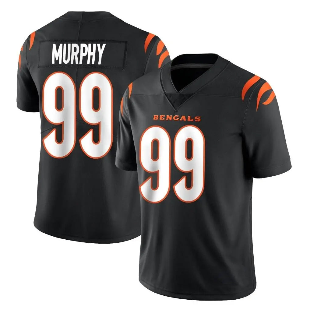 C.Bengals #99 Myles Murphy Player Black Vapor Untouchable Limited Home Game Odoa Stitched Jerseys