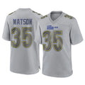 LA.Rams #35 Jaylen Watson Player Gray Atmosphere Fashion Home Game Odoa Stitched Jerseys
