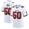 TB.Buccaneers #50 Vita Vea Player White Home Game Odoa Stitched Jerseys