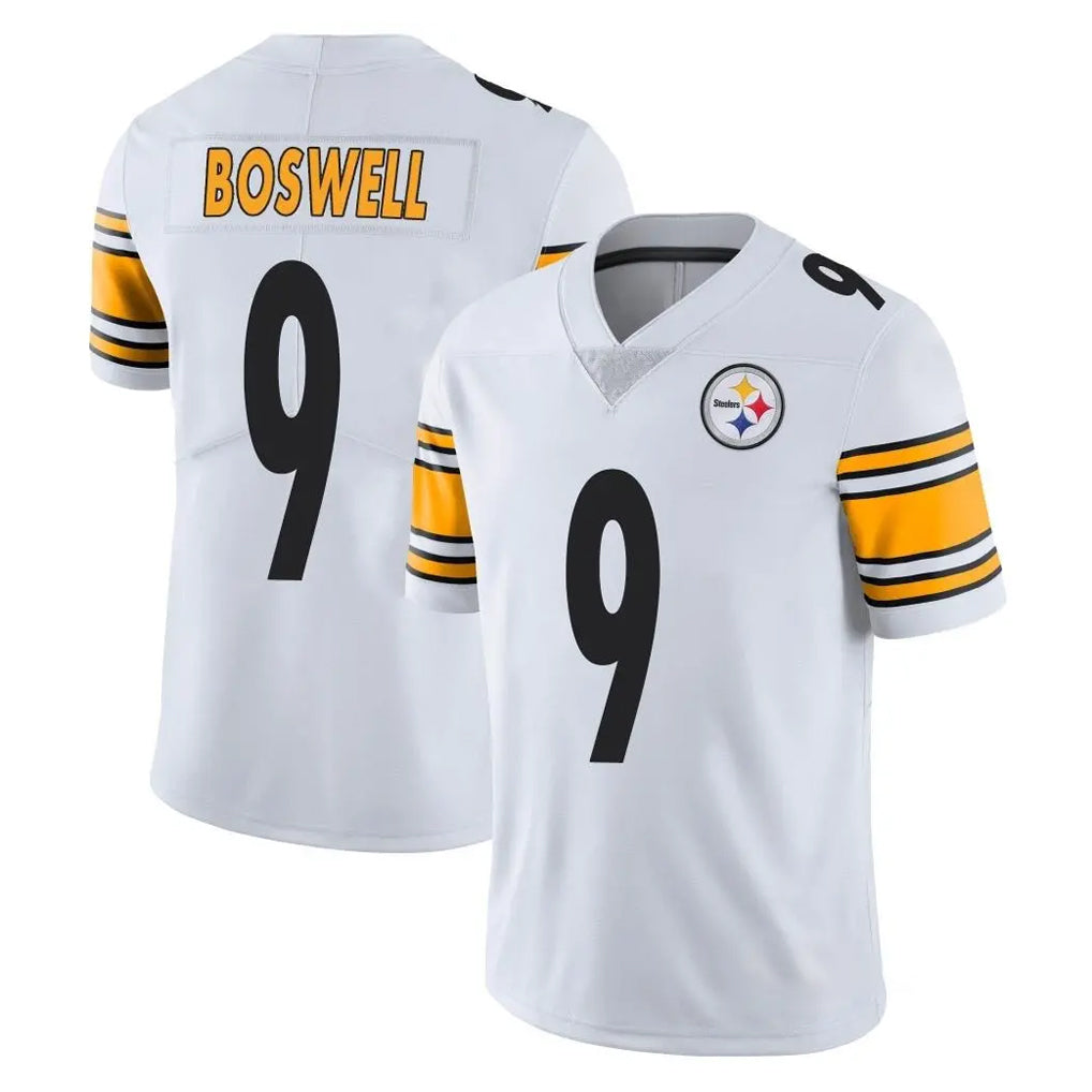 P.Steelers #9 Chris Boswell Player White Limited Vapor Untouchable Home Game Odoa Stitched Jerseys