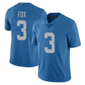 D.Lions #3 Jack Fox Player Blue Limited Throwback Vapor Untouchable Odoa Stitched Jerseys