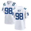 IN.Colts #98 Arden Key Player White Home Game Odoa Stitched Jerseys