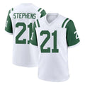 NY.Jets #21 Brandon Stephens Player White Classic Home Game Odoa Stitched Jerseys