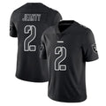 LV.Raiders #2 Ashton Jeanty Player Black Limited Black Impact Home Game Odoa Stitched Jerseys