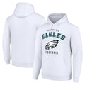 P.Eagles ## Eagles Blank Player White Pullover Hoodies Home Game Odoa Stitched Jerseys
