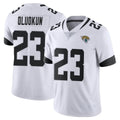 J.Jaguars #23 Foyesade Oluokun Player White Vapor Untouchable Limited Home Game Odoa Stitched Jerseys