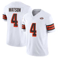 C.Browns #4 Deshaun Watson Player White Limited Vapor F.U.S.E. Alternate Game Odoa Stitched Jerseys