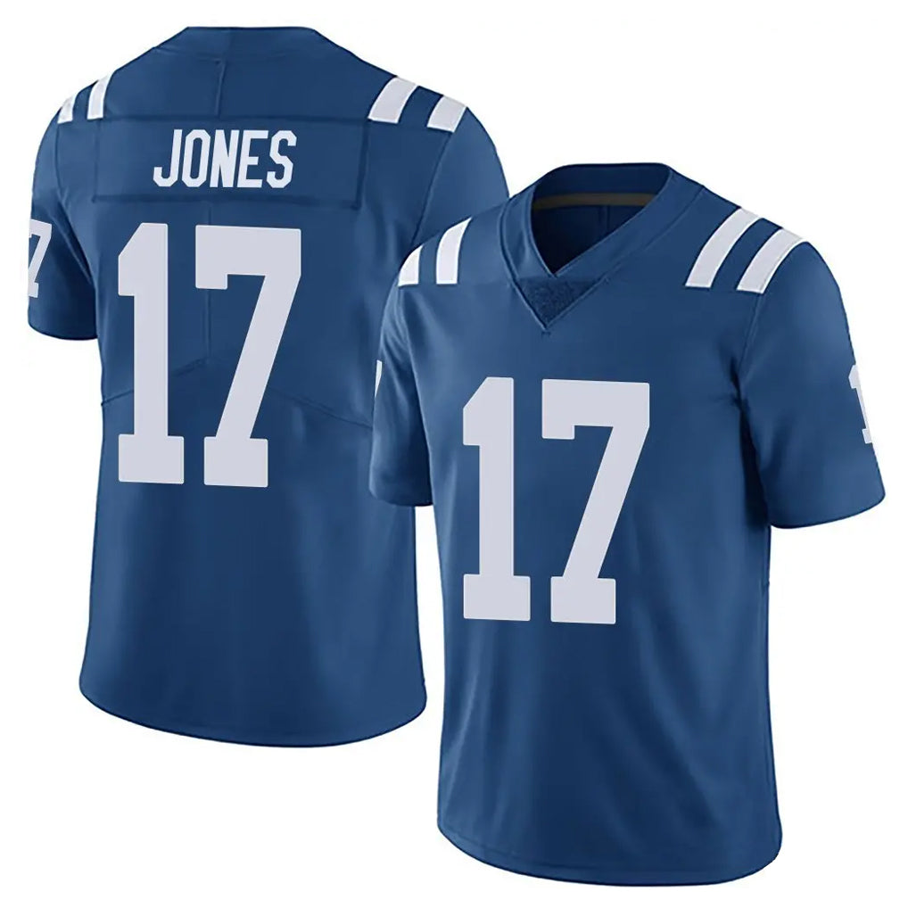 IN.Colts #17 Daniel Jones Player Royal Limited Vapor Untouchable Home Game Odoa Stitched Jerseys