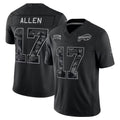 Odoa B.Bills #17 Josh Allen Player Black Limited 2026 Salute to Service Home Game Stitched Jerseys
