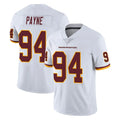 W.Commanders #94 Daron Payne Player White Limited Vapor Untouchable Home Game Odoa Stitched Jerseys