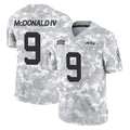 NY.Jets #9 Will McDonald IV Player Arctic Camo Salute to Service Limited Game Odoa Stitched Jerseys