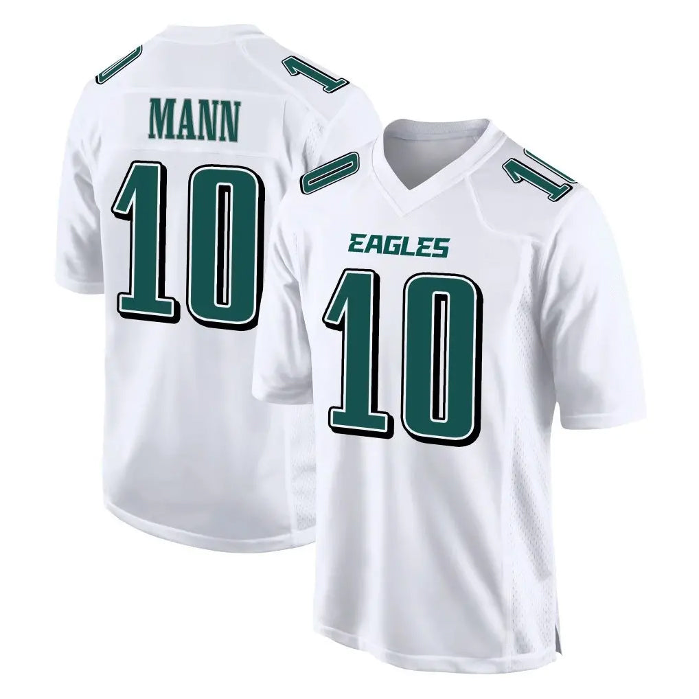 P.Eagles #10 Braden Mann Player White Tundra Fashion Home Game Odoa Stitched Jerseys