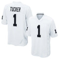 LV.Raiders #1 Tre Tucker Player White Home Game Odoa Stitched Jerseys