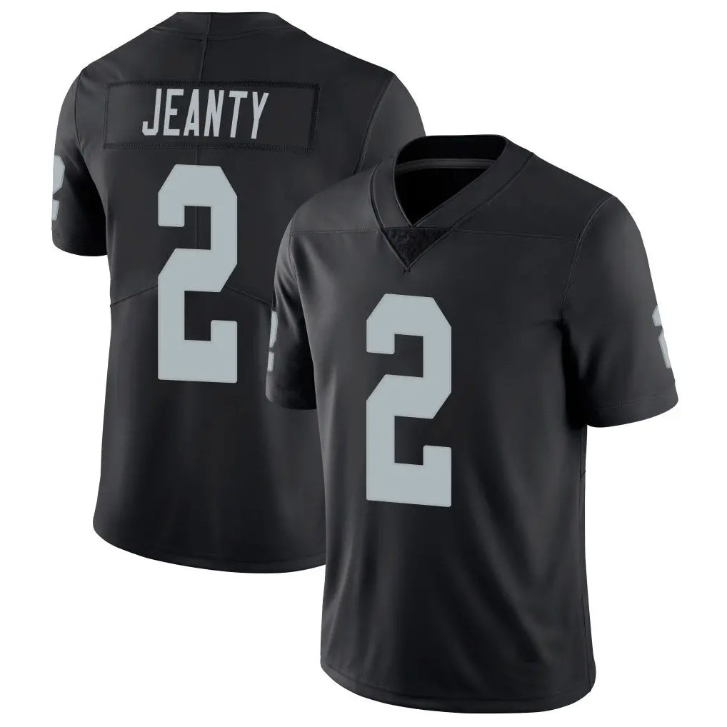 LV.Raiders #2 Ashton Jeanty Player Black Limited Vapor Untouchable Home Game Odoa Stitched Jerseys