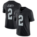 LV.Raiders #2 Ashton Jeanty Player Black Limited Vapor Untouchable Home Game Odoa Stitched Jerseys