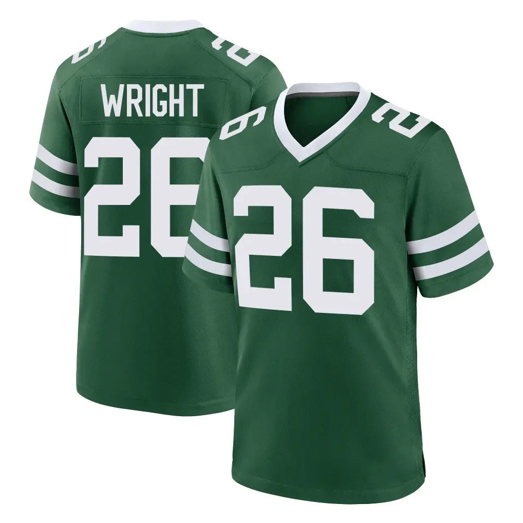 NY.Jets #26 Nahshon Wright Player Green Legacy Home Game Odoa Stitched Jerseys