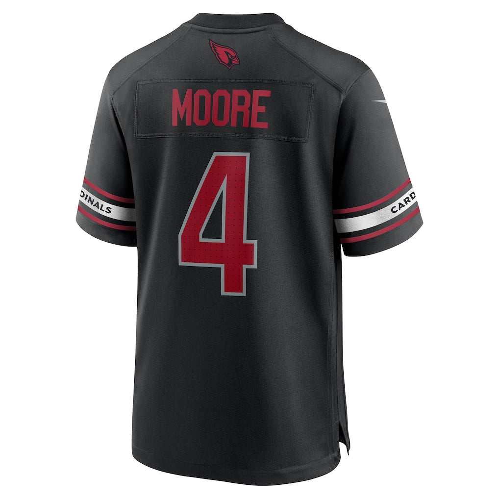 Odoa A.Cardinals #4 Rondale Moore Black Game Jersey
