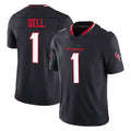 H.Texans #1 Tank Dell Player Navy Limited Alternate Vapor F.U.S.E. Home Game Odoa Stitched Jerseys