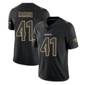 NO.Saints #41 Alvin Kamara Player Black Impact Limited Home Game Odoa Stitched Jerseys