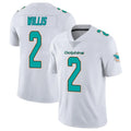 M.Dolphins #2 Malik Willis Player White Limited Vapor Untouchable Home Game Odoa Stitched Jerseys