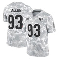 C.Bengals #93 Jonathan Allen Player Arctic Camo Salute to Service Limited Odoa Stitched Jerseys
