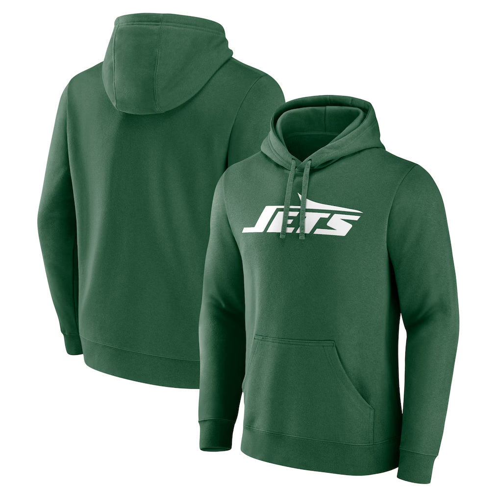 NY.Jets ## Jets Blank Player Green LOGO Pullover Hoodies Limited Game Odoa Stitched Jerseys
