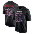 NE.Patriots #32 TreVeyon Henderson Player Carbon Fashion Limited Home Game Odoa Stitched Jerseys