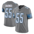 D.Lions #55 Derrick Barnes Player Gray Vapor Untouchable Limited Home Game Odoa Stitched Jerseys