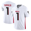 A.Falcons #1 Tua Tagovailoa Player White Vapor Untouchable Limited Home Game Odoa Stitched Jerseys