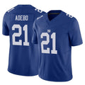 NY.Giants #21 Paulson Adebo Player Royal Limited Vapor F.U.S.E. Home Game Odoa Stitched Jerseys