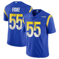 LA.Rams #55 Braden Fiske Player Royal Limited Vapor Untouchable Home Game Odoa Stitched Jerseys