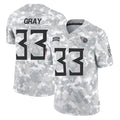 T.Titans #33 Cedric Gray Player Arctic Camo Limited Salute to Service Home Game Odoa Stitched Jerseys