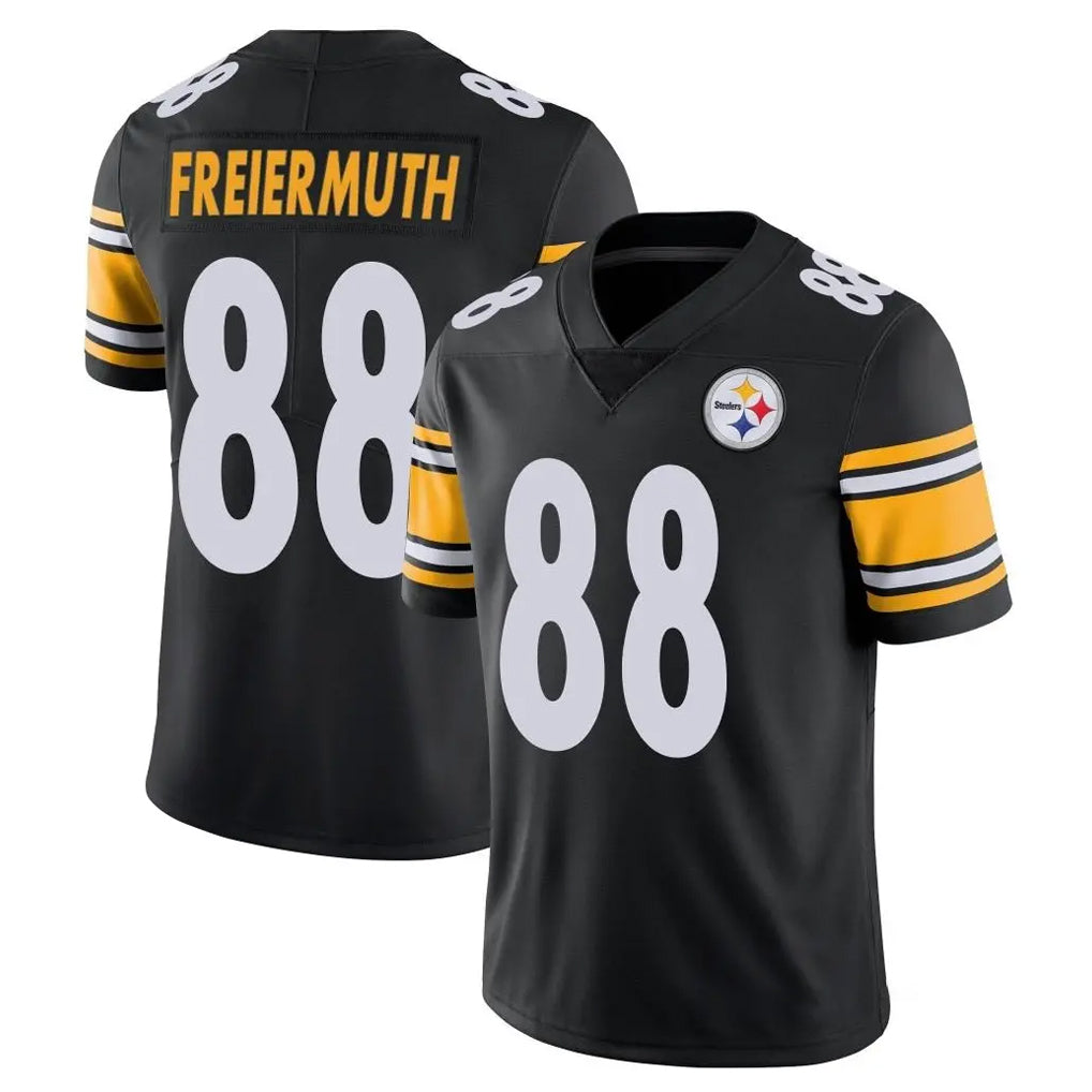P.Steelers #88 Pat Freiermuth Player Black Limited Vapor Untouchable Home Game Odoa Stitched Jerseys