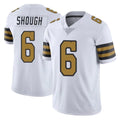 NO.Saints #6 Tyler Shough Player White Limited Color Rush Home Game Odoa Stitched Jerseys