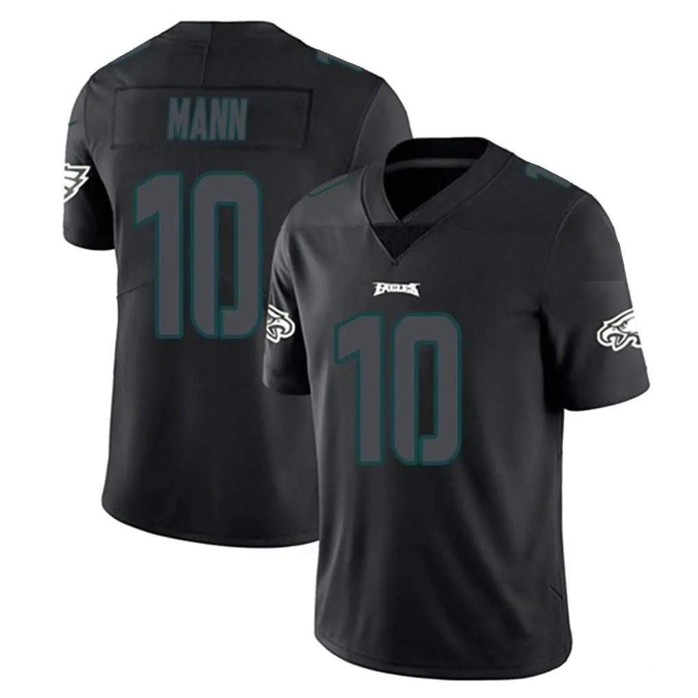 P.Eagles #10 Braden Mann Player Limited Black Impact Home Game Odoa Stitched Jerseys