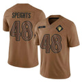 LA.Rams #48 Omar Speights Player Brown Salute To Service Limited Odoa Stitched Jerseys