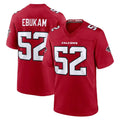 A.Falcons #52 Samson Ebukam Player Red Team Color Home Game Odoa Stitched Jerseys