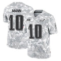 P.Eagles #10 Braden Mann Player Arctic Camo Salute to Service Limited Game Odoa Stitched Jerseys