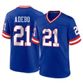 NY.Giants #21 Paulson Adebo Player Royal Classic Home Game Odoa Stitched Jerseys