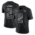 J.Jaguars #2 Jourdan Lewis Player Black Limited 2026 Salute to Service Home Game Odoa Stitched Jerseys