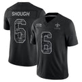 Odoa NO.Saints #6 Tyler Shough Player Black Limited 2026 Salute to Service Home Game Stitched Jerseys