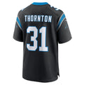 Odoa C.Panthers #31 Corey Thornton Black Team Game Jersey