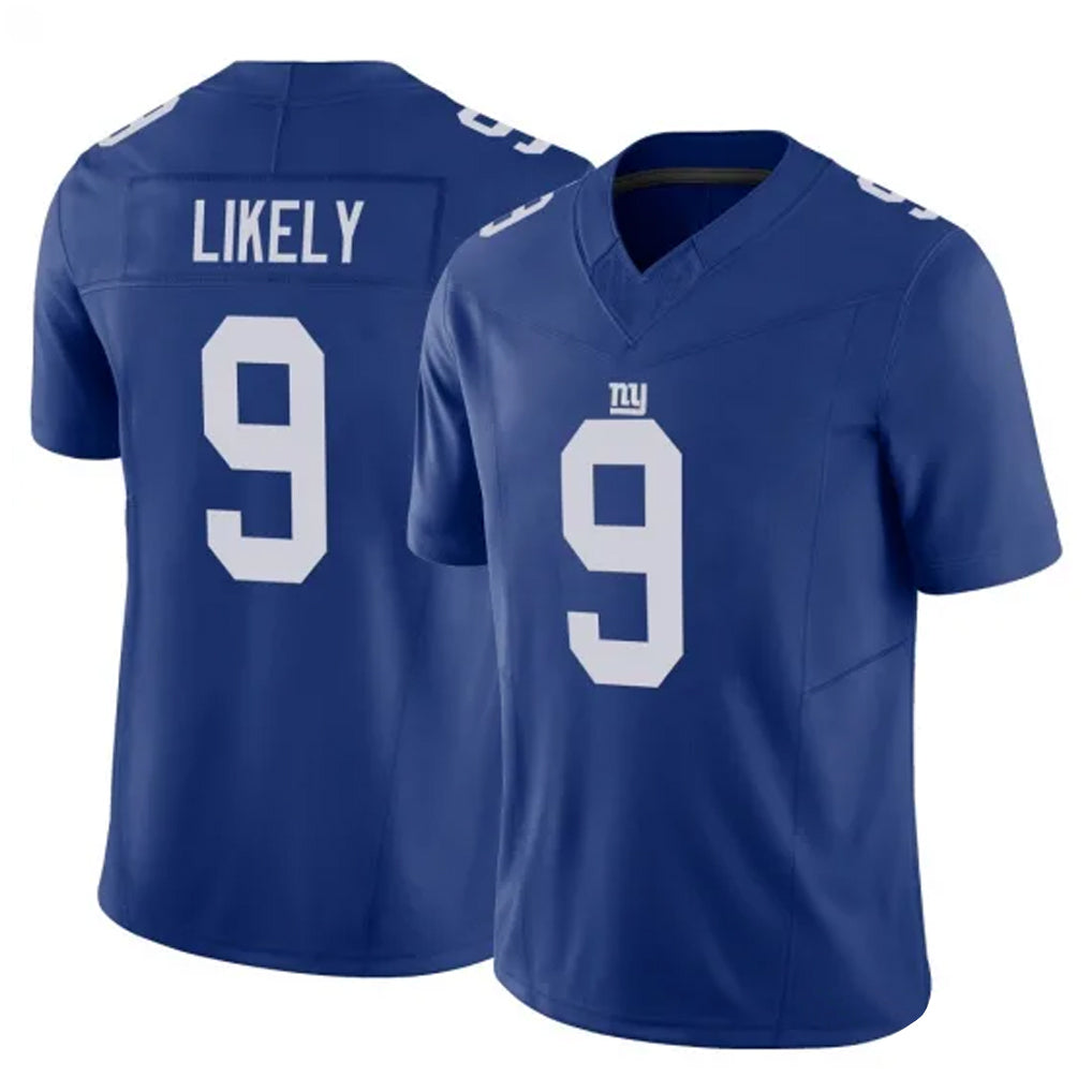 NY.Giants #9 Lsaiah Likely Player Royal Limited Vapor F.U.S.E. Home Game Odoa Stitched Jerseys