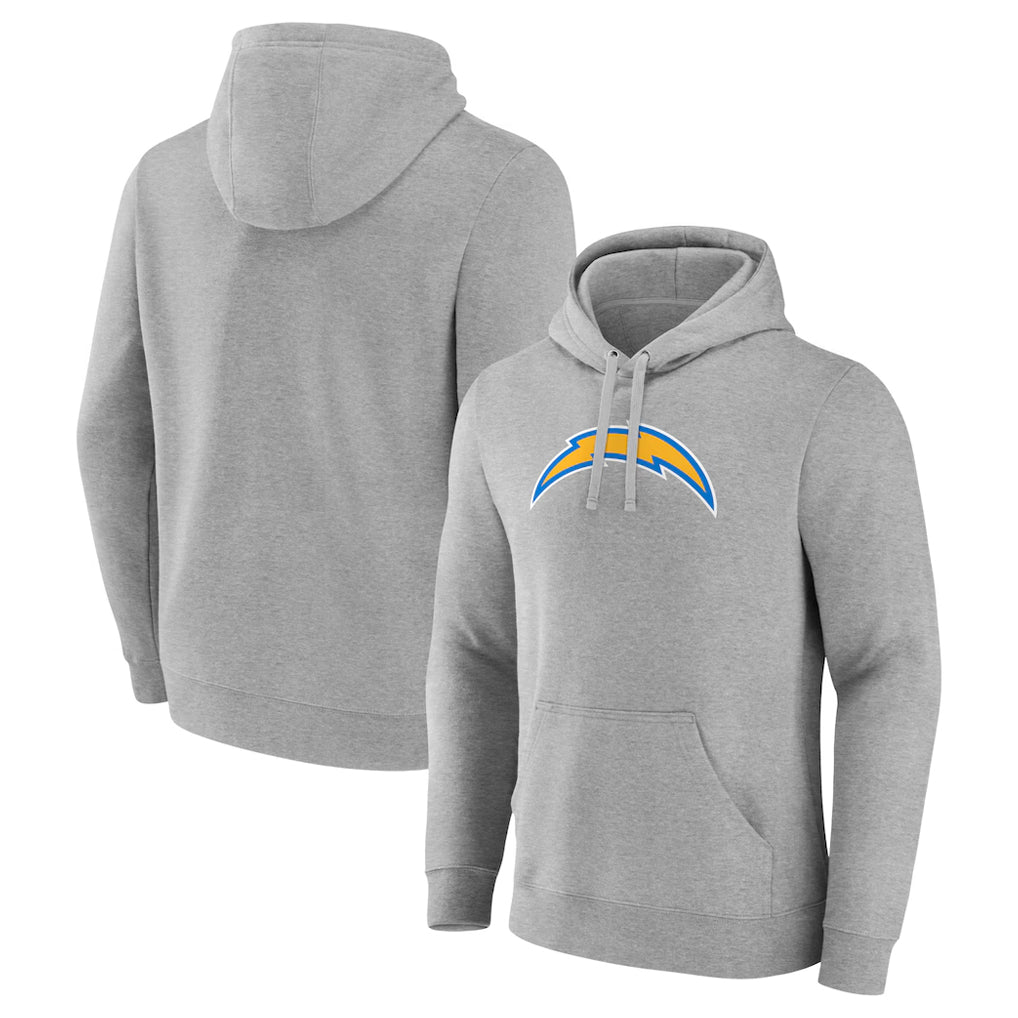 LA.Chargers ## Chargers Blank Player Gray LOGO Pullover Hoodies Home Game Odoa Stitched Jerseys