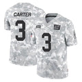 NY.Giants #3 Abdul Carter Player Arctic Camo Salute To Service Limited Game Odoa Stitched Jerseys