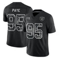 LV.Raiders #95 Kwity Paye Player Black Limited 2026 Salute to Service Home Game Stitched Jerseys