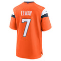D.Broncos #7 John Elway Player Orange Home Game Odoa Stitched Jerseys