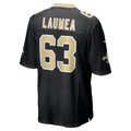 Odoa NO.Saints #63 Sataoa Laumea Black Team Game Jersey