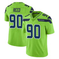 S.Seahawks #90 Jarran Reed Player Green Limited Color Rush Home Game Odoa Stitched Jerseys