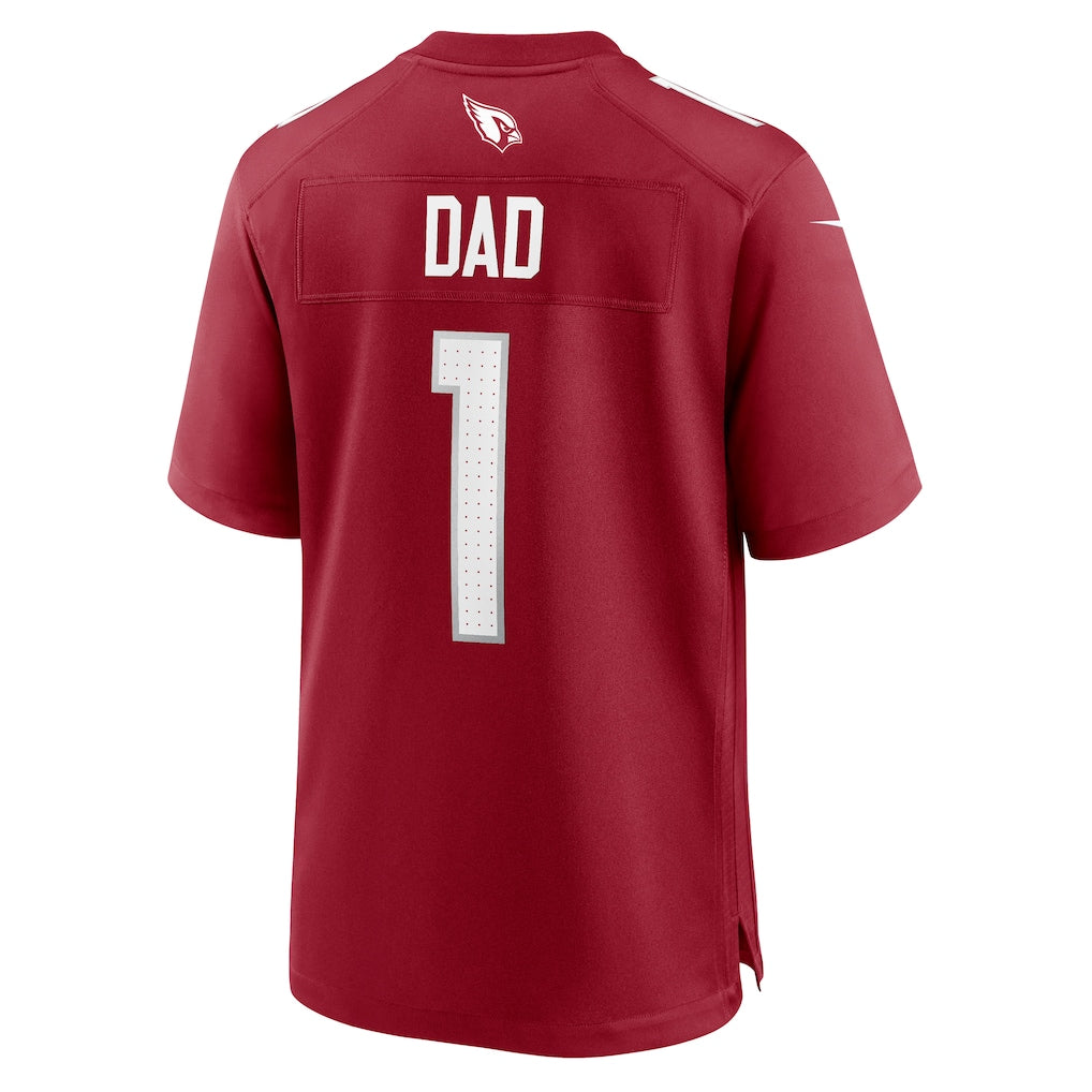 Odoa A.Cardinals #1 Dad Cardinal Team Game Jersey